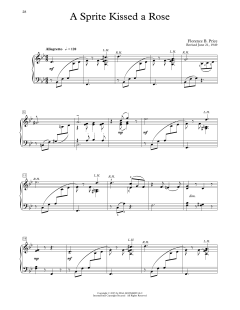 A Sprite Kissed A Rose von Florence Price (Download) 