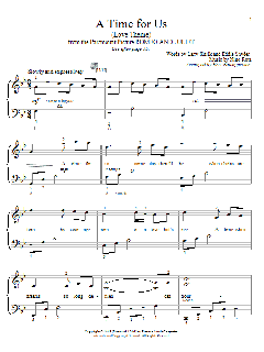 A Time For Us von Nino Rota (Download) 