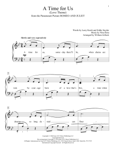 A Time For Us von Nino Rota (Download) 