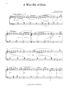 A Wee Bit Of Erin von Florence Price (Download) 