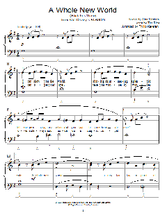 A Whole New World von Tim Rice (Download) 