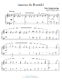 America, The Beautiful von Katharine Lee Bates (Download) 