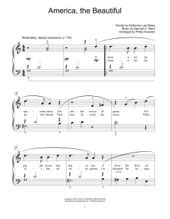 America, The Beautiful von Samuel Ward (Download) 