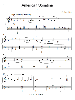 American Sonatina von Mona Rejino (Download) 