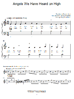 Angels We Have Heard On High von Carol Klose (Download) 