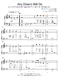 Any Dream Will Do von Andrew Lloyd Webber (Download) 