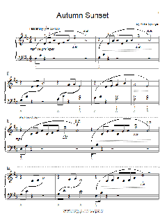 Autumn Sunset von Mike Springer (Download) 