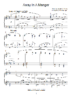 Away In A Manger von Traditional (Download) 