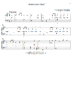 Awesome God von Rich Mullins (Download) 