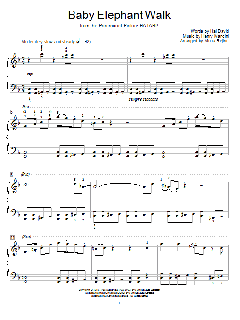 Baby Elephant Walk von Henry Mancini (Download) 