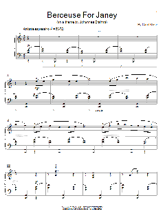 Berceuse For Janey von Carol Klose (Download) 