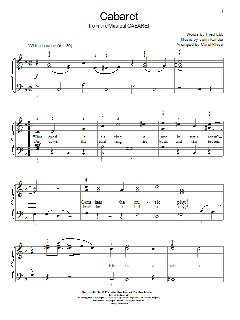 Cabaret von Fred Ebb (Download) 