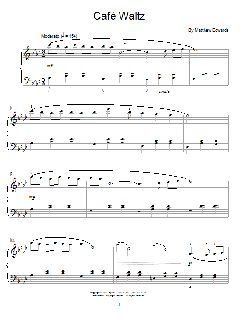 Cafe Waltz von Matthew Edwards (Download) 