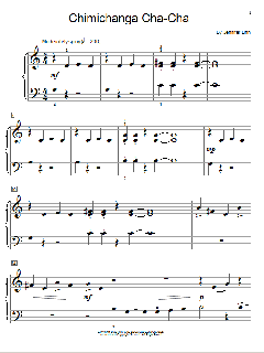 Chimichanga Cha-Cha von Jennifer Linn (Download) 