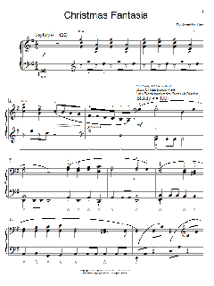 Christmas Fantasia von Jennifer Linn (Download) 