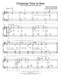 Christmas Time Is Here von Vince Guaraldi (Download) 