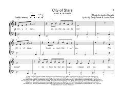 City Of Stars von Benj Pasek (Download) 