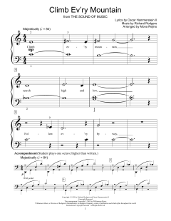 Climb Ev'ry Mountain von Richard Rodgers (Download) 
