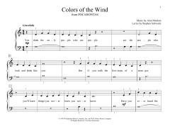Colors Of The Wind von Alan Menken (Download) 