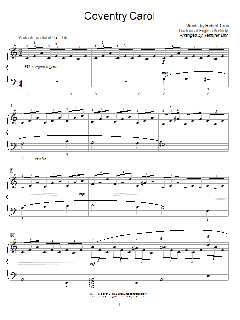 Coventry Carol von Traditional (Download) 