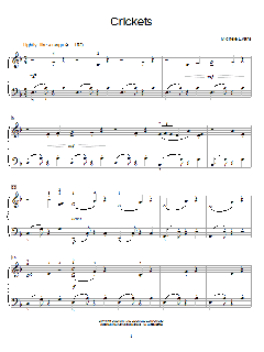 Crickets von Michele Evans (Download) 