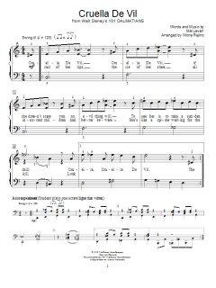 Cruella De Vil von Mel Leven (Download) 