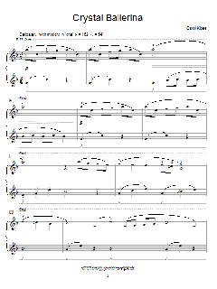 Crystal Ballerina von Carol Klose (Download) 