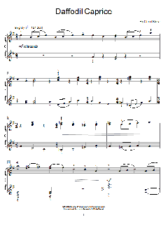 Daffodil Caprice von Carol Klose (Download) 