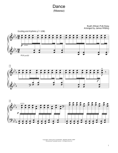 Dance von South African folk song (Download) 