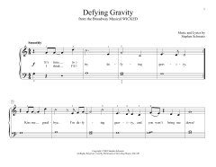 Defying Gravity von Stephen Schwartz (Download) 
