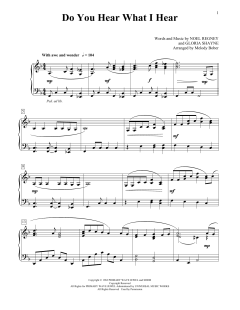 Do You Hear What I Hear von Carole King (Download) 