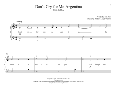 Don't Cry For Me Argentina von Madonna (Download) 