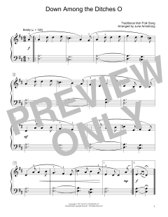 Down Among The Ditches O von Traditional Irish Folk Song (Download) 