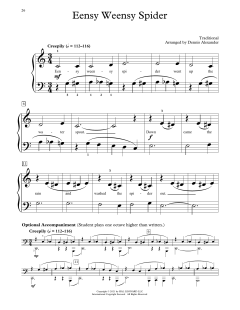 Eensy Weensy Spider von Traditional (Download) 