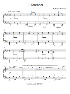 El Toreador von Eugénie Rocherolle (Download) 