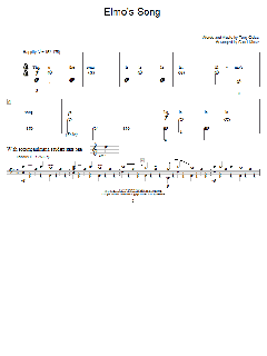 Elmo's Song von Tony Geiss (Download) 