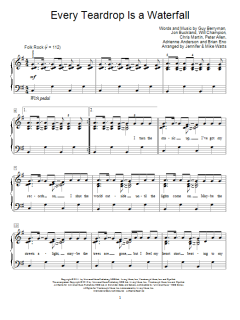 Every Teardrop Is A Waterfall von Coldplay (Download) 