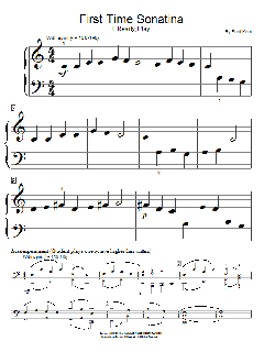 First Time Sonatina von Fred Kern (Download) 