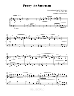 Frosty The Snowman von Steve Nelson (Download) 
