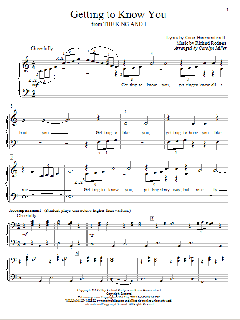 Getting To Know You von Richard Rodgers (Download) 