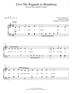 Give My Regards To Broadway von George M. Cohan (Download) 