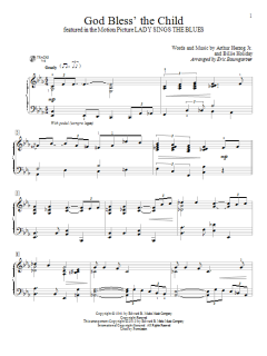 God Bless' The Child von Eric Baumgartner (Download) 