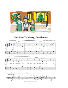 God Rest Ye Merry, Gentlemen von Traditional English Carol (Download) 