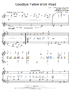 Goodbye Yellow Brick Road von Elton John (Download) 