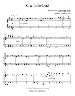 Great Is The Lord von Michael W. Smith (Download) 