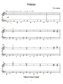 Happy von Tony Caramia (Download) 