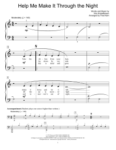 Help Me Make It Through The Night von Elvis Presley (Download) 