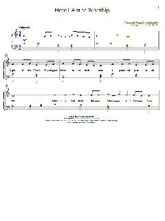 Here I Am To Worship von Tim Hughes (Download) 