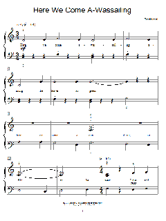 Here We Come A-Wassailing von Traditional (Download) 