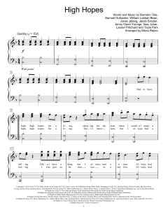 High Hopes von Panic! At The Disco (Download) 